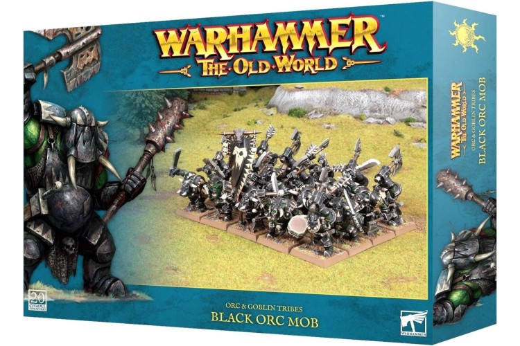 Warhammer The Old World Black Orc Mob 